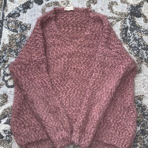Altar’d Stats pink comfy sweater